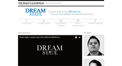 Desktop Screenshot of dreamstate.dailycal.org